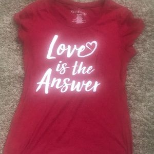 Love is the answer shirt